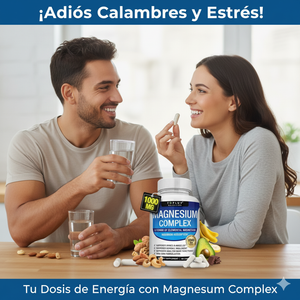 Magnesium Complex: Energía y Calma ¡Al Instante!